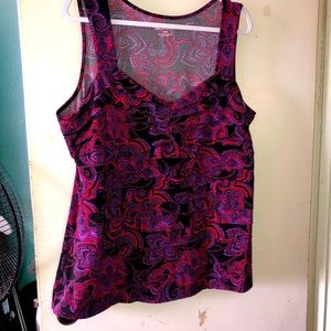 Lane Bryant layered tank